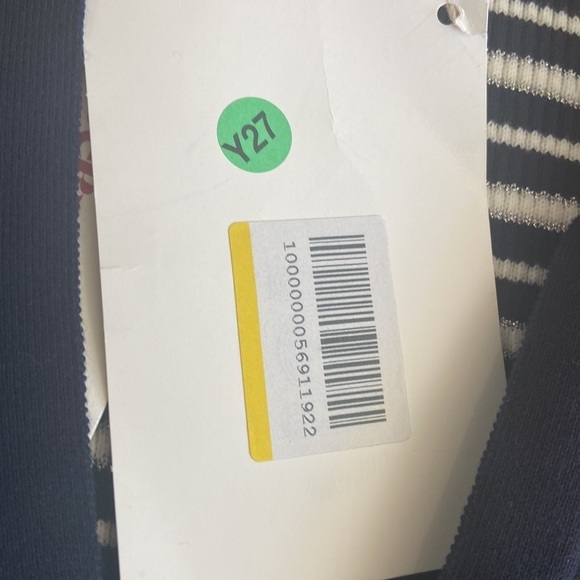 Women’s SeeByChloe cardigan. Blue/white/silver. Size 42 - Picture 4 of 10